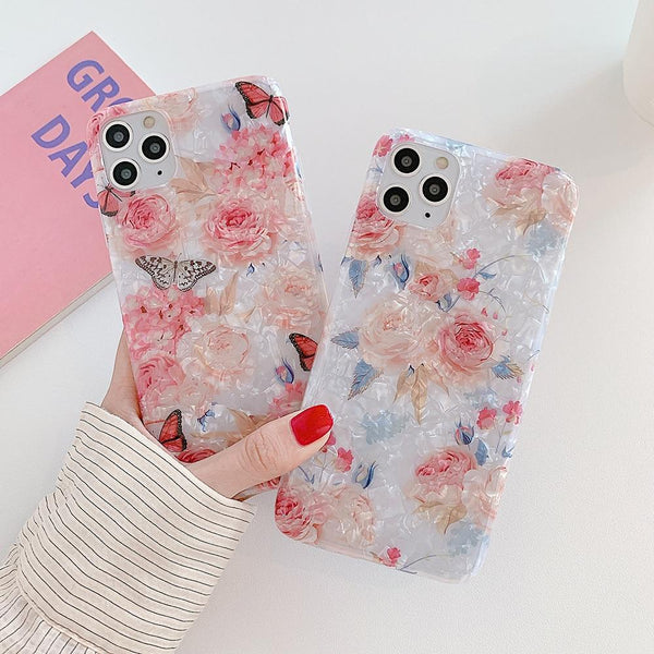 Floral Dream Shell Case-CH0020-S1-13PM-case-Jelly Cases
