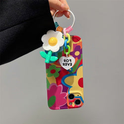 Flower Graffiti Case - Jelly Cases
