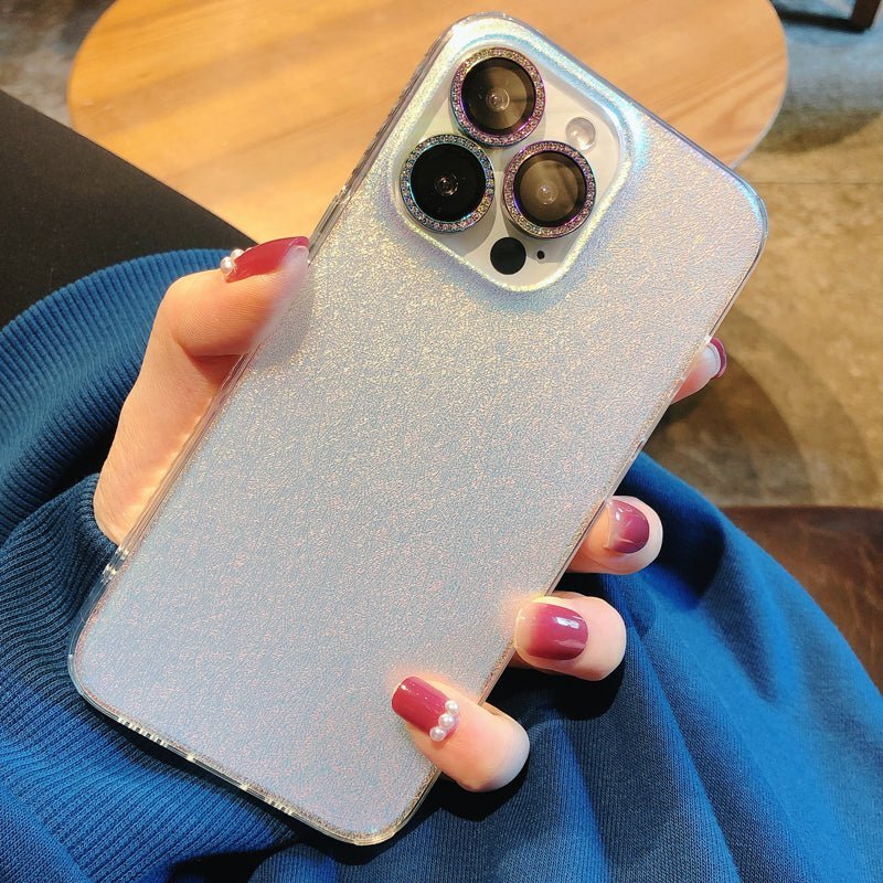 Frosted Aurora Glitter Case - Jelly Cases