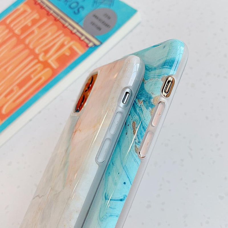 Glossy Marble Case - Jelly Cases