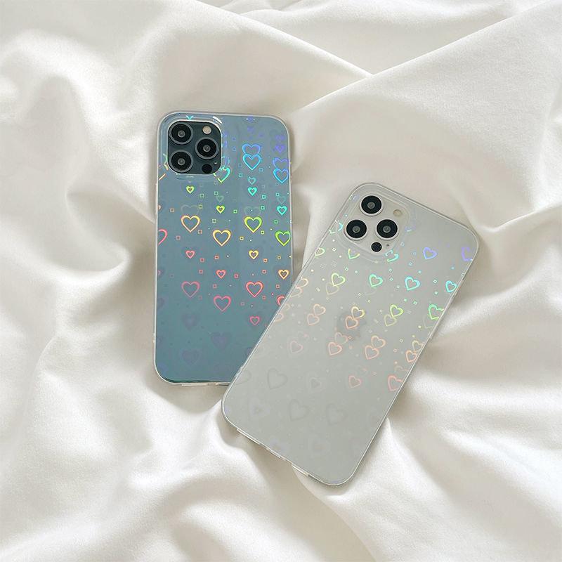 Laser Heart Case-CH2913-7/8-case-Jelly Cases