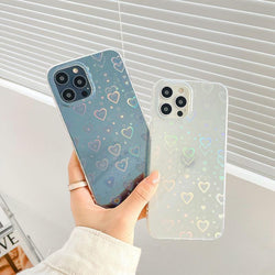 Laser Heart Case - Jelly Cases