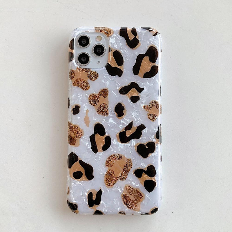 Leopard Print Dream Shell Case-CH2003-XSM-case-Jelly Cases