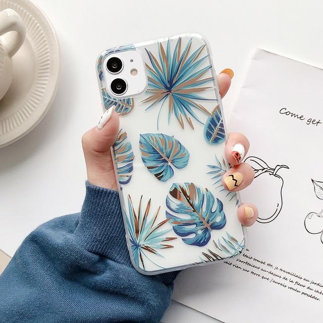 Luxury Floral Case-CH2041-S1-7/8-case-Jelly Cases