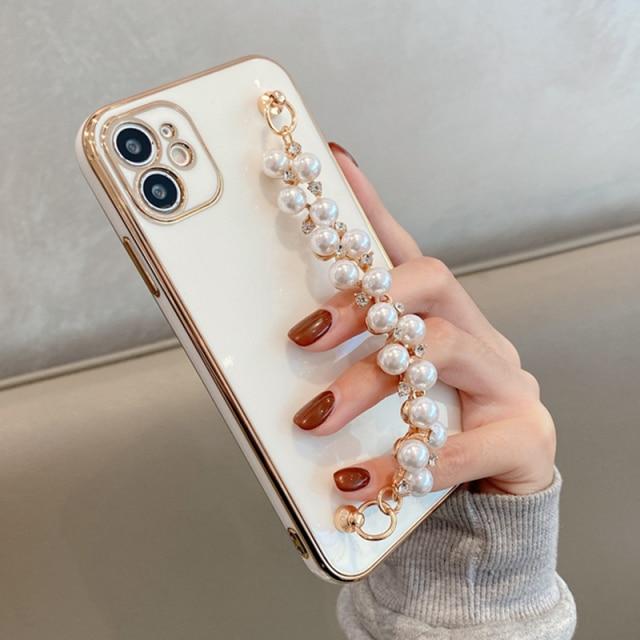 Luxury Pearl Chain Case-CH2833-7/8-case-Jelly Cases