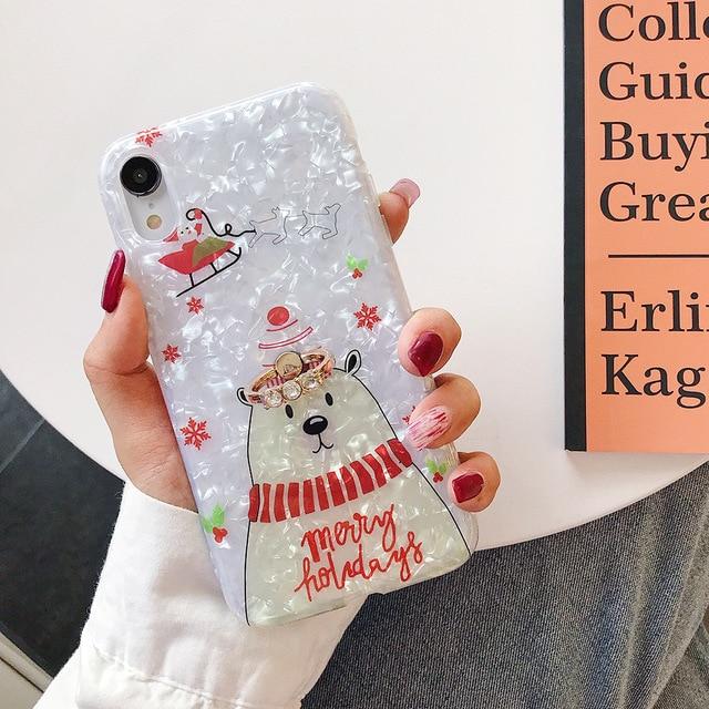 Merry Christmas Case + Ring Holder-CH2044-S2-XSM-case-Jelly Cases