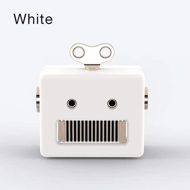 Mini Robot Bluetooth Speaker-15540085-white--Jelly Cases