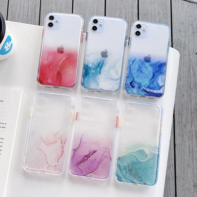 Ombre Marble Case - Jelly Cases