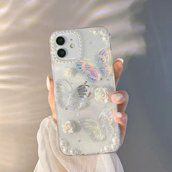 Pearl Butterfly Case - Jelly Cases