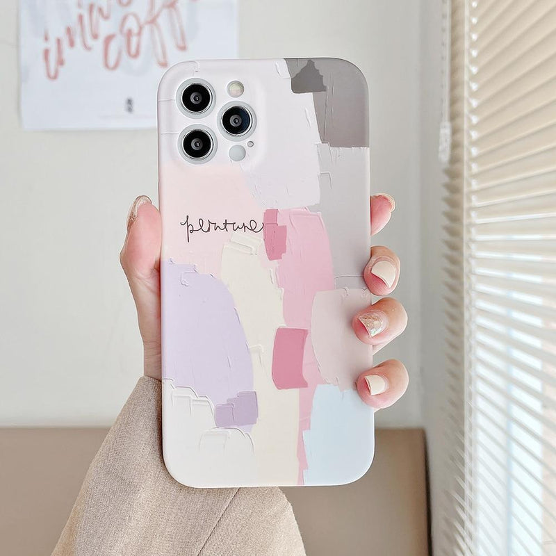 Pink Abstract Case-CH2723-12M-case-Jelly Cases