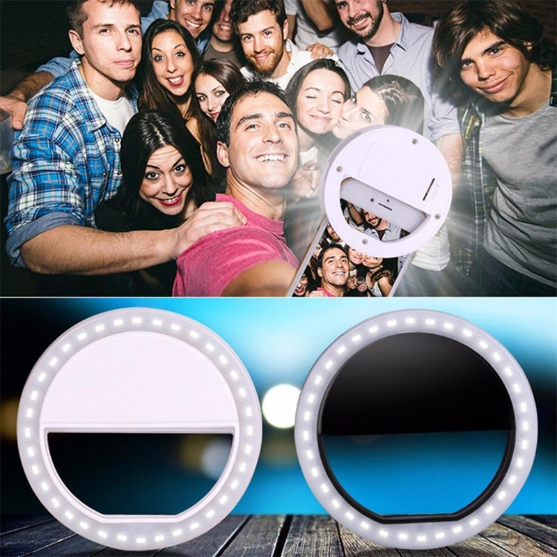 Portable LED Selfie Ring - Jelly Cases