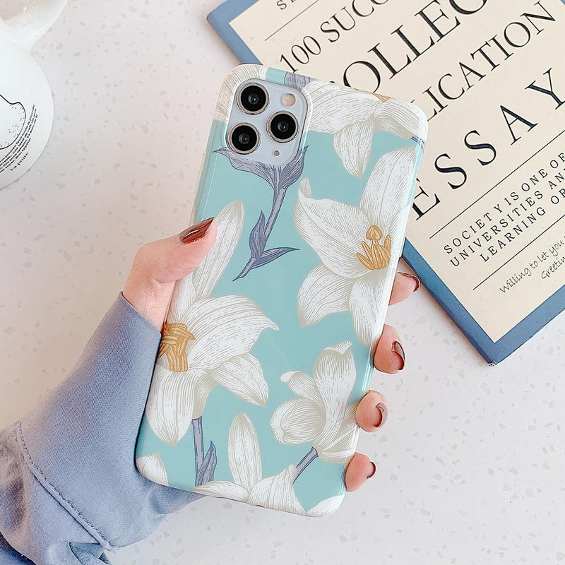 Pressed Flowers Case - Jelly Cases
