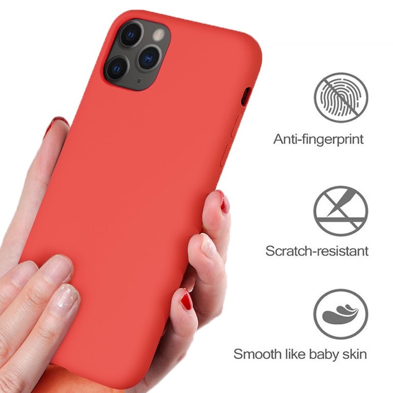 Red Original Silicone Case-C2876-XSM-case-Jelly Cases
