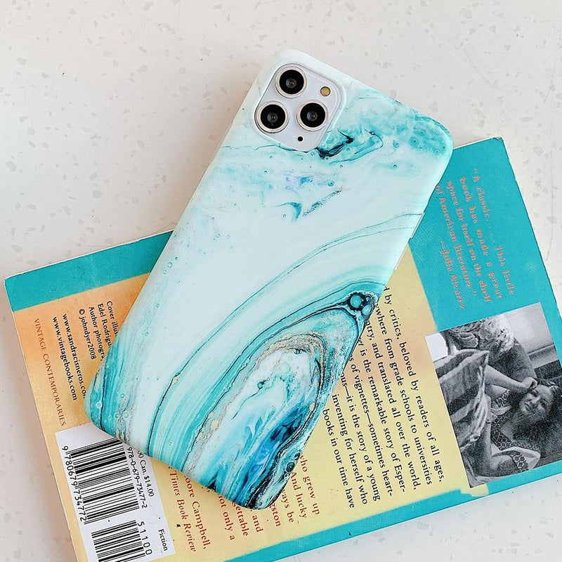 Sea Marble Color Case-C2901-S3-6SP-case-Jelly Cases