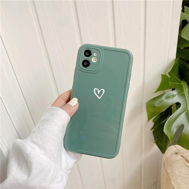 Shockproof Candy Heart Case-CH2181-DG7/8-case-Jelly Cases