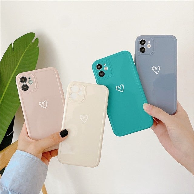 Shockproof Candy Heart Case-CH2181-PE14PM-case-Jelly Cases