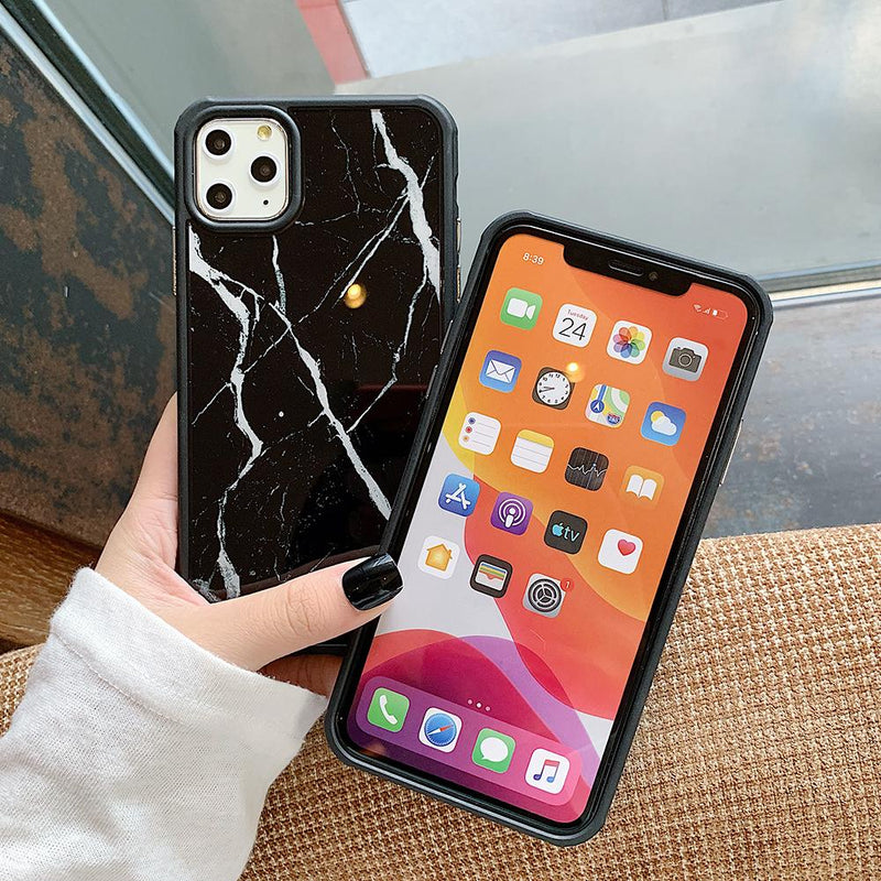 Shockproof Marble Case - Jelly Cases