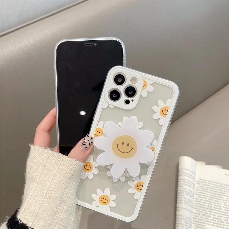 Smiley Flowers Case-CH2941-S2-13PM-case-Jelly Cases