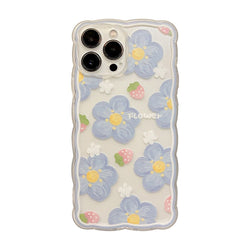 Soft Wavy Flower Case-CH4044-7/8-case-Jelly Cases