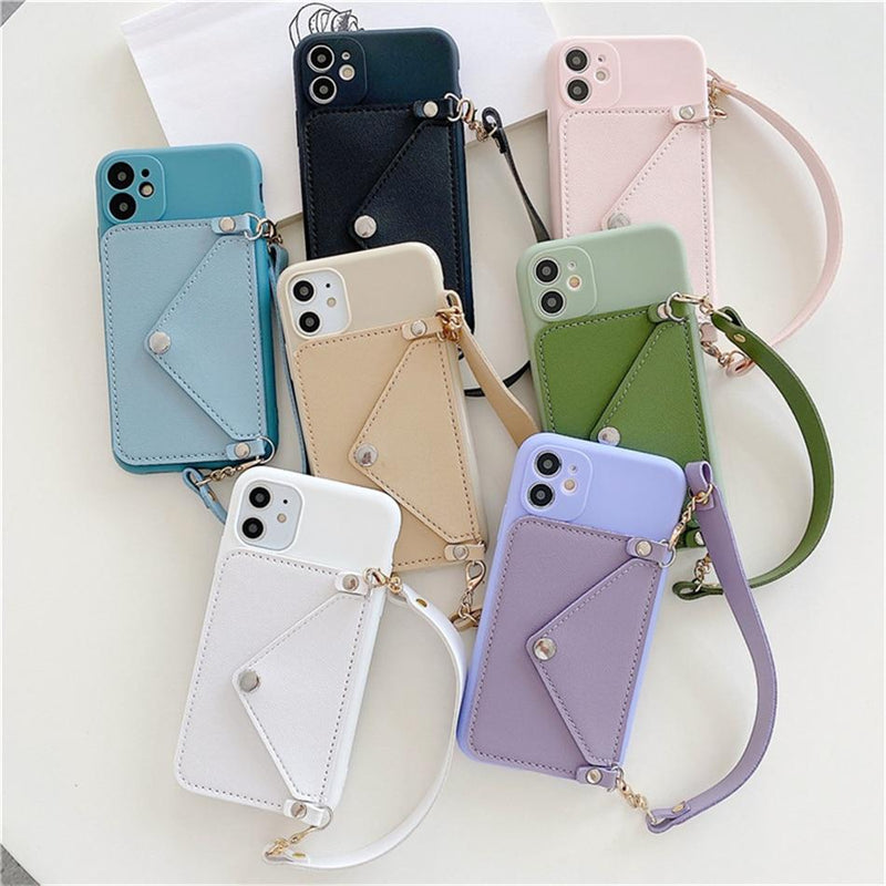 Solid Candy Case + Strap & Pocket-CH0161-WE14PM-case-Jelly Cases