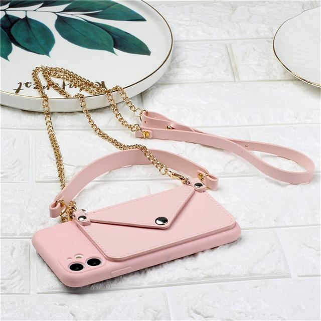 Solid Candy Case + Strap & Pocket-CH0161-PK12M-case-Jelly Cases