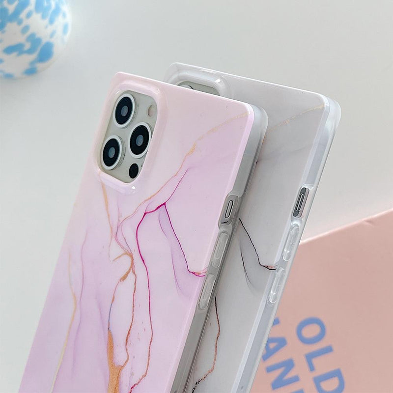 Square Marble Case-CH2892-S5-12-case-Jelly Cases