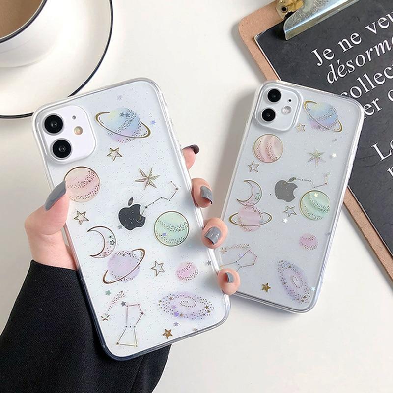 Stars And Planets Case-C2836-BK7/8-case-Jelly Cases