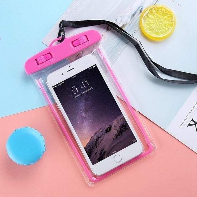 Universal Waterproof Phone Pouch Bag-C2832-PK--Jelly Cases