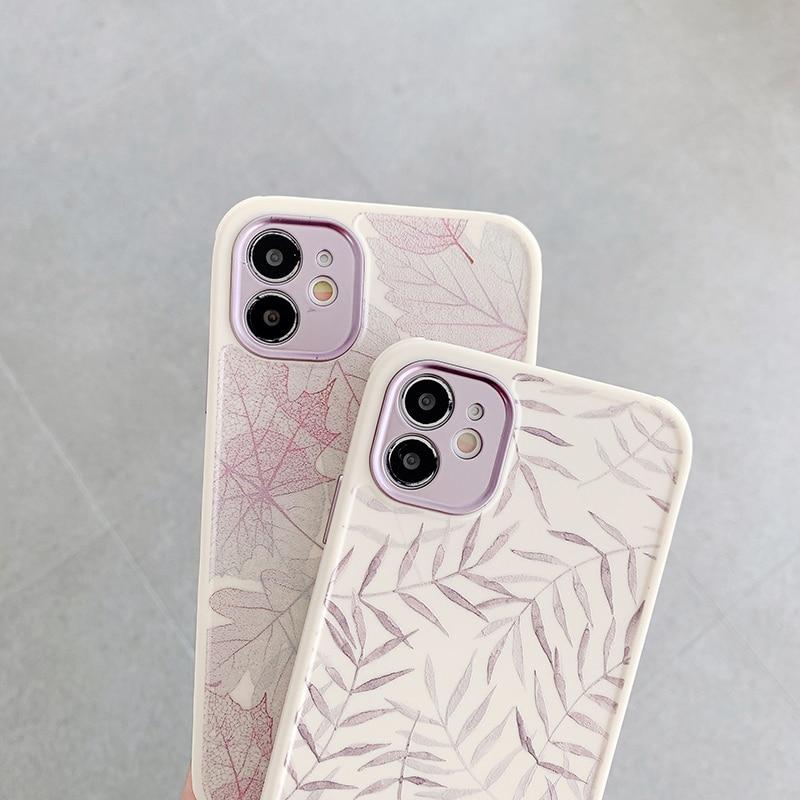Vintage Leaves Case - Jelly Cases