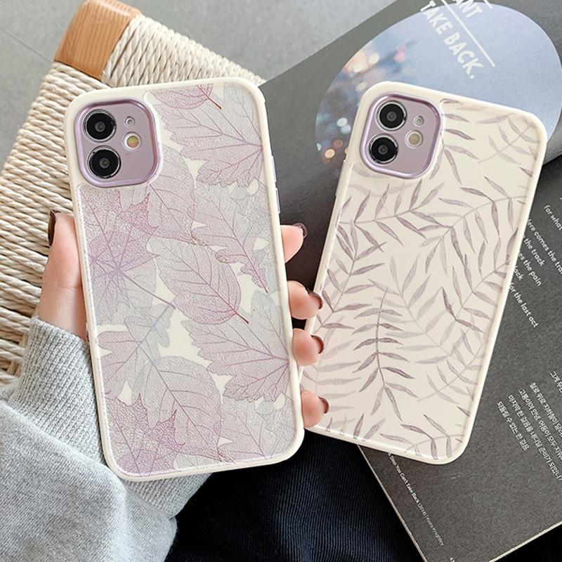 Vintage Leaves Case - Jelly Cases